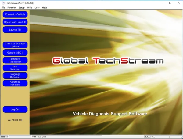 TOYOTA TECHSTREAM V18.00.008