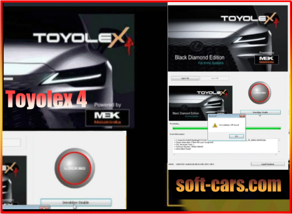ACTIVATION TOYOLEX 4 SOFTWARE