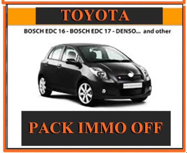 Pack immo off toyota