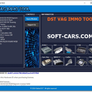 DST VAG IMMO TOOL SOFTWARE