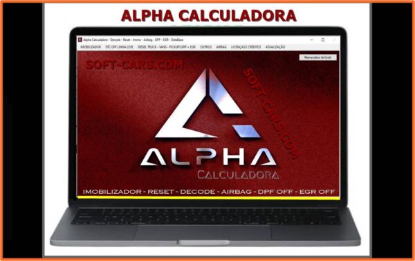 ALPHA CALCULADORA SOFTWARE