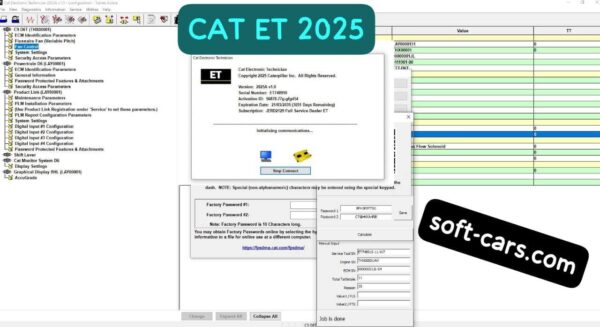 SOFTWARE CAT ET 2025 A