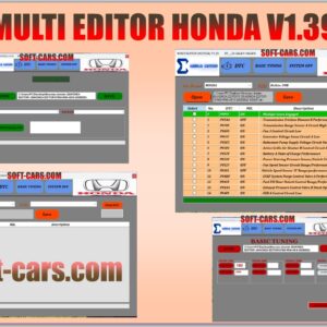MULTI EDITOR HONDA V1.39