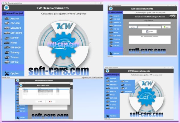 Software that calculates and sets a new Long Code