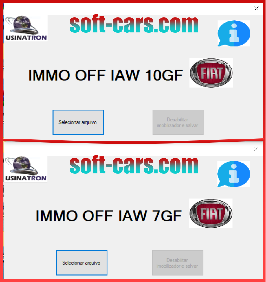 IMMO OFF IAW 7GF & 10GF