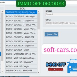 IMMO OFF DECODER