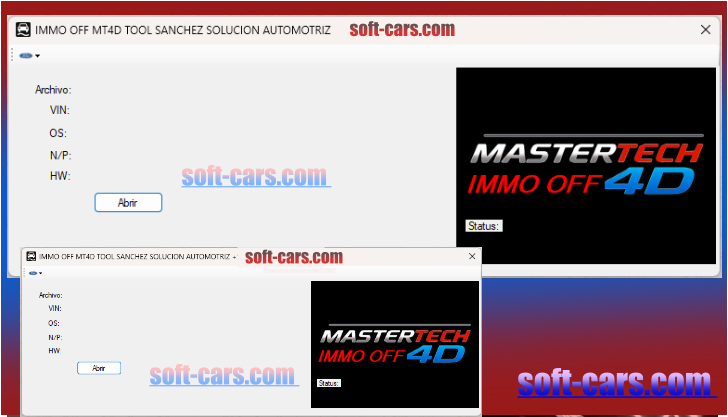 IMMO OFF MT4D Tool – EEC-V (170 / 150 Pins)